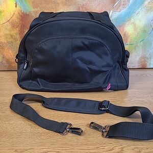 New Balance Yoga Gym Bag Breast Cancer Awareness Black Shoulder Strap Mat Holder